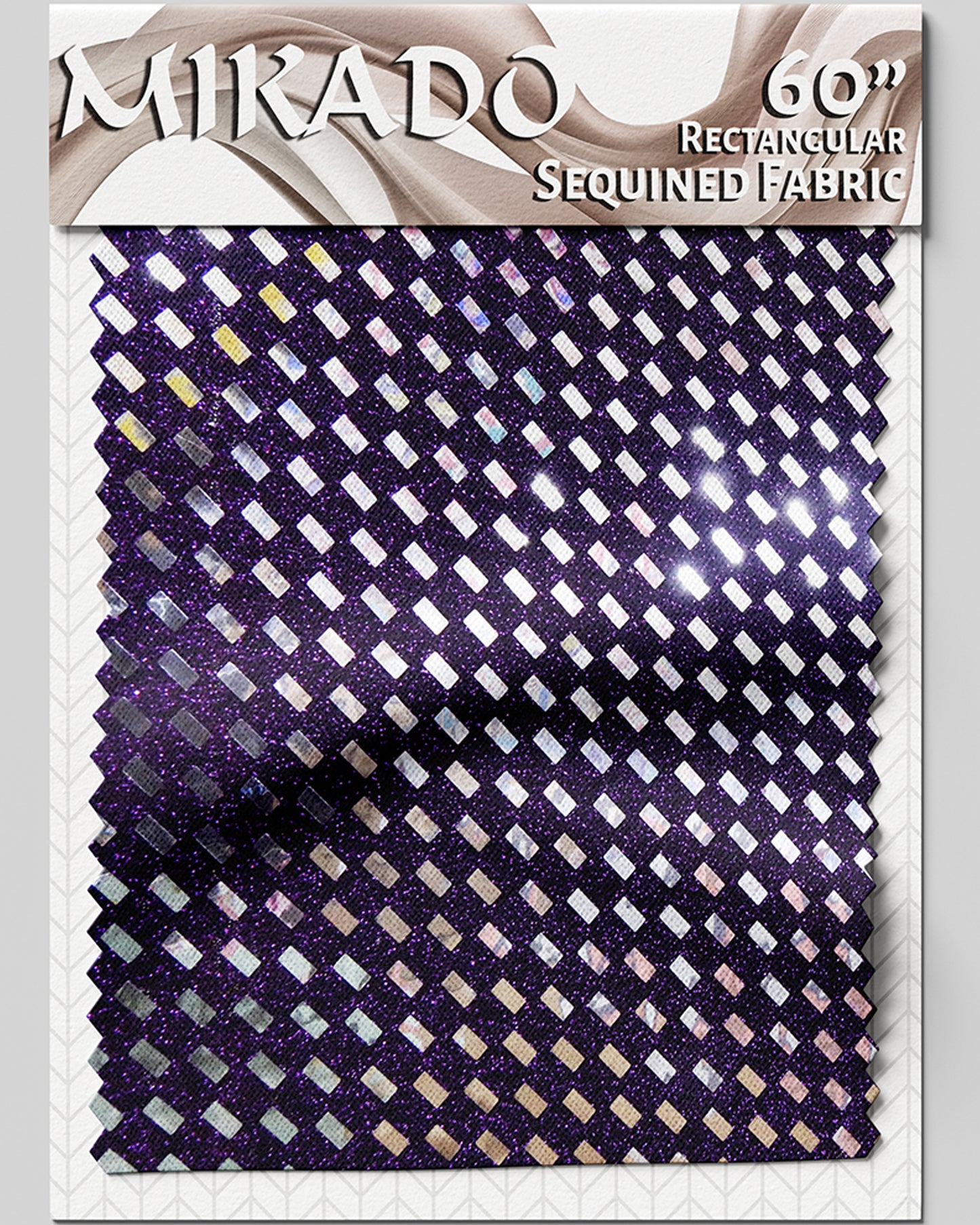 Sequin Fabric (Elongated Sequins/ Rectangular)