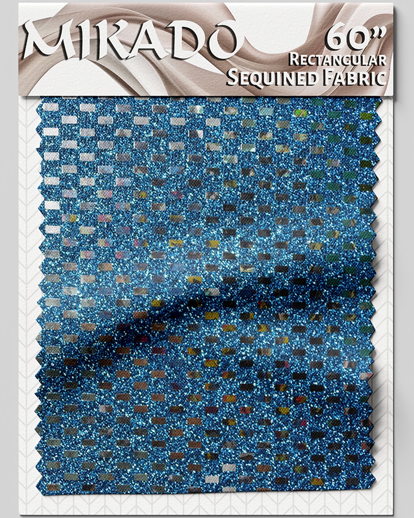 Sequin Fabric (Elongated Sequins/ Rectangular)
