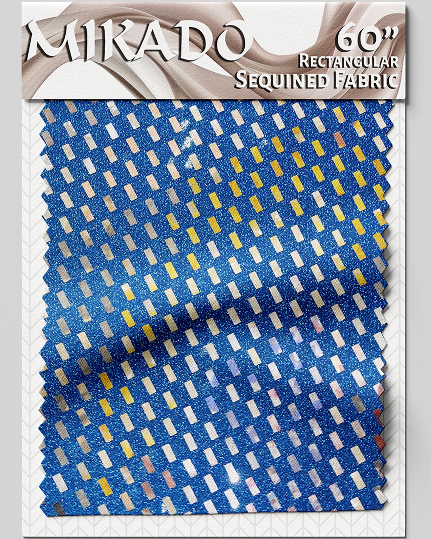 Sequin Fabric (Elongated Sequins/ Rectangular)