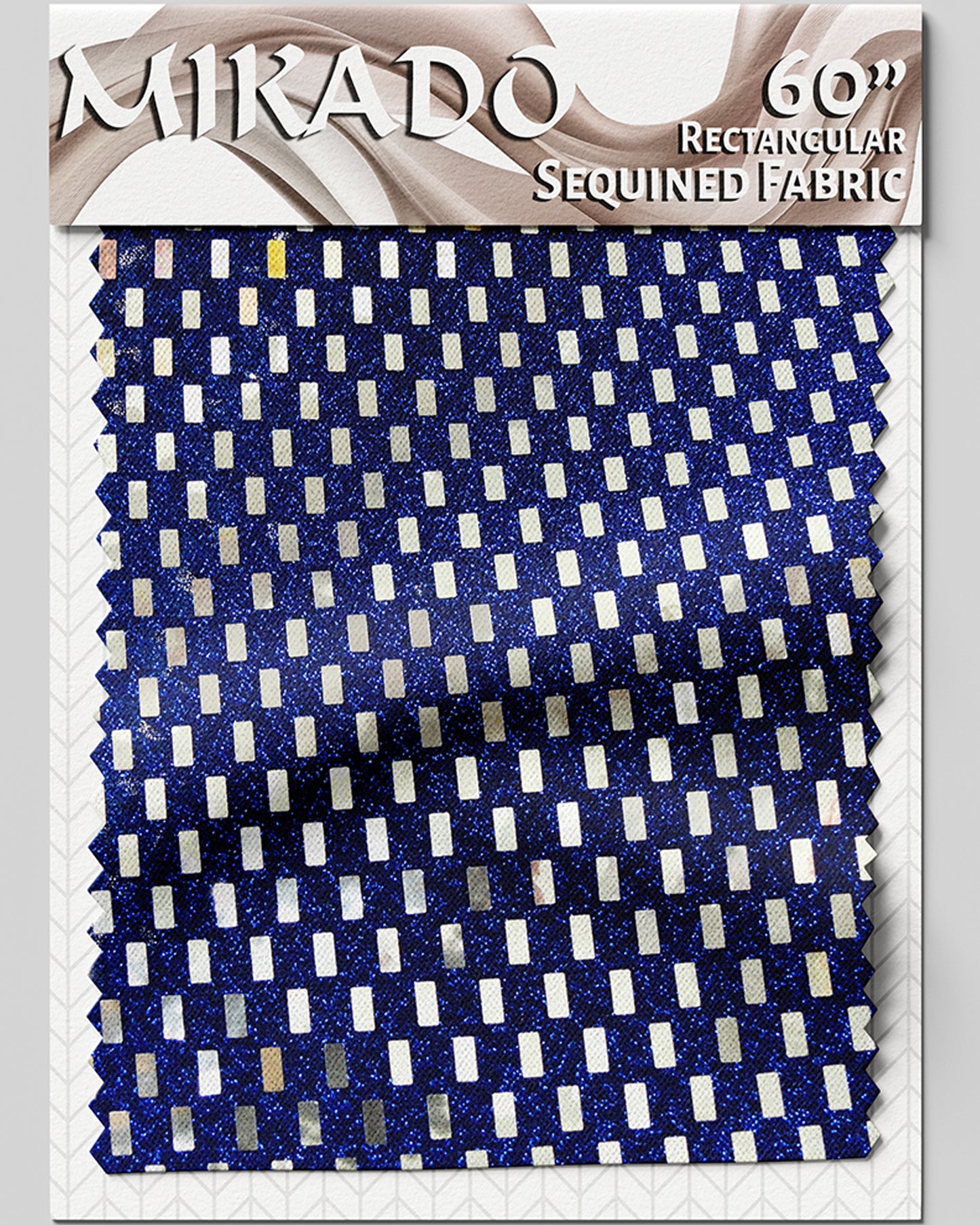 Sequin Fabric (Elongated Sequins/ Rectangular)