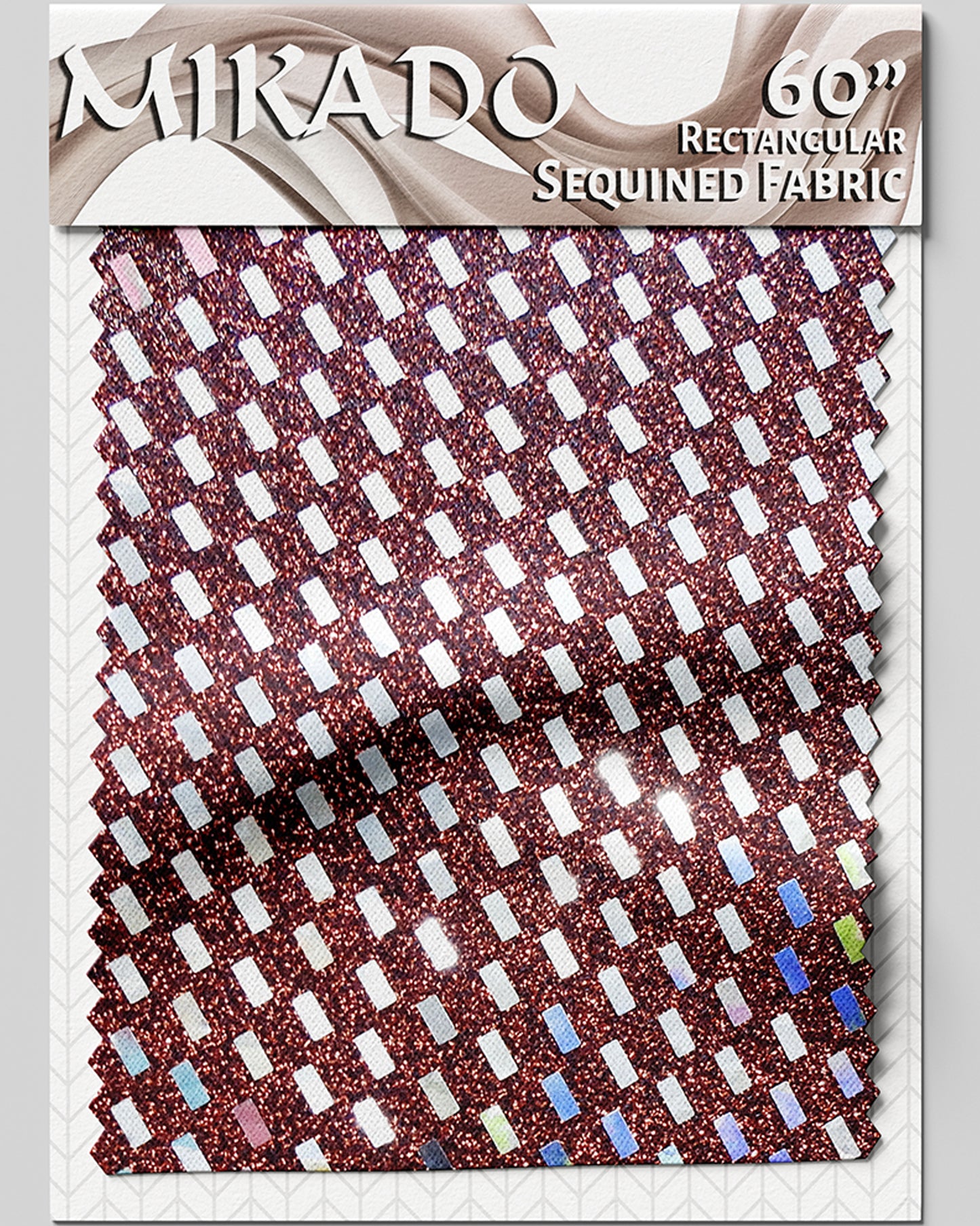 Sequin Fabric (Elongated Sequins/ Rectangular)