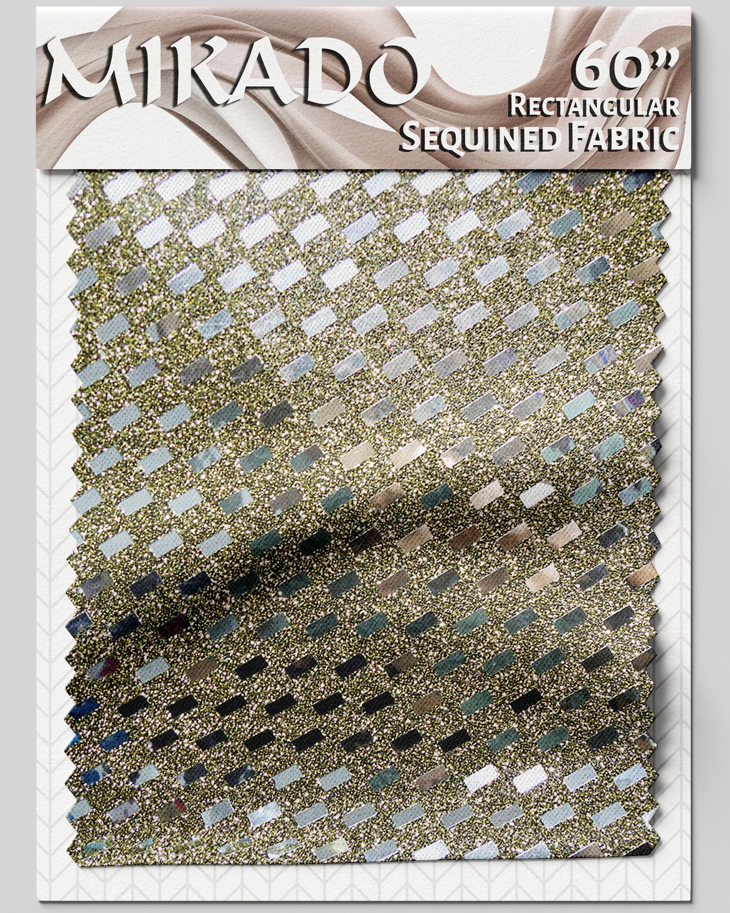 Sequin Fabric (Elongated Sequins/ Rectangular)
