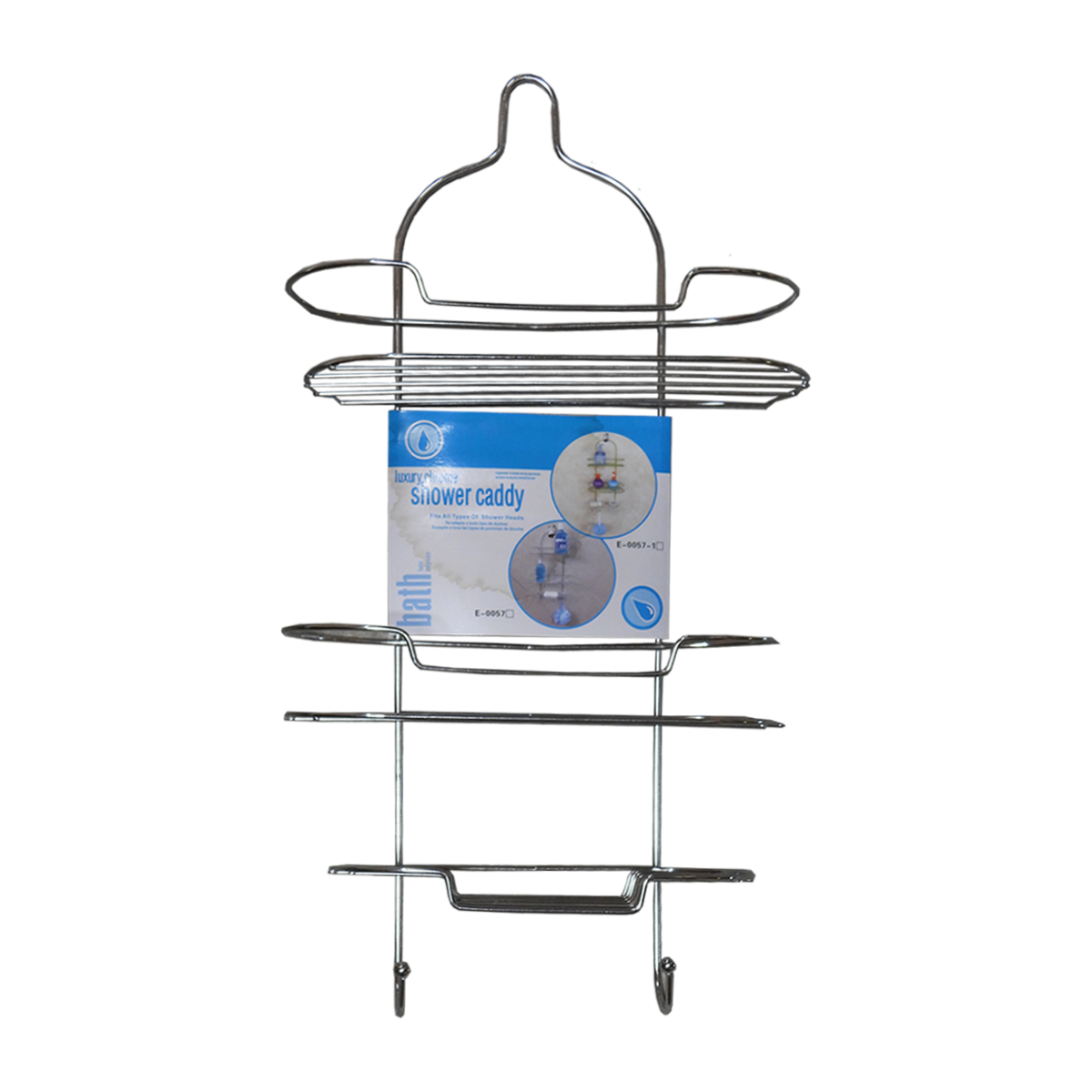 Shower Caddy - Silver