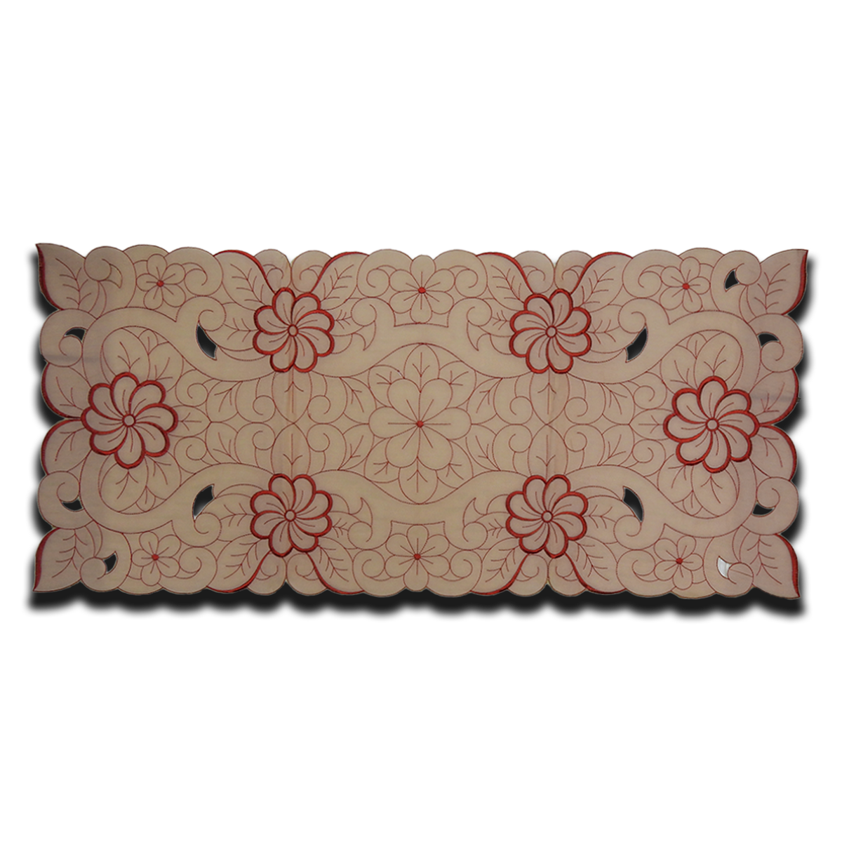 Embroidered Table Runner