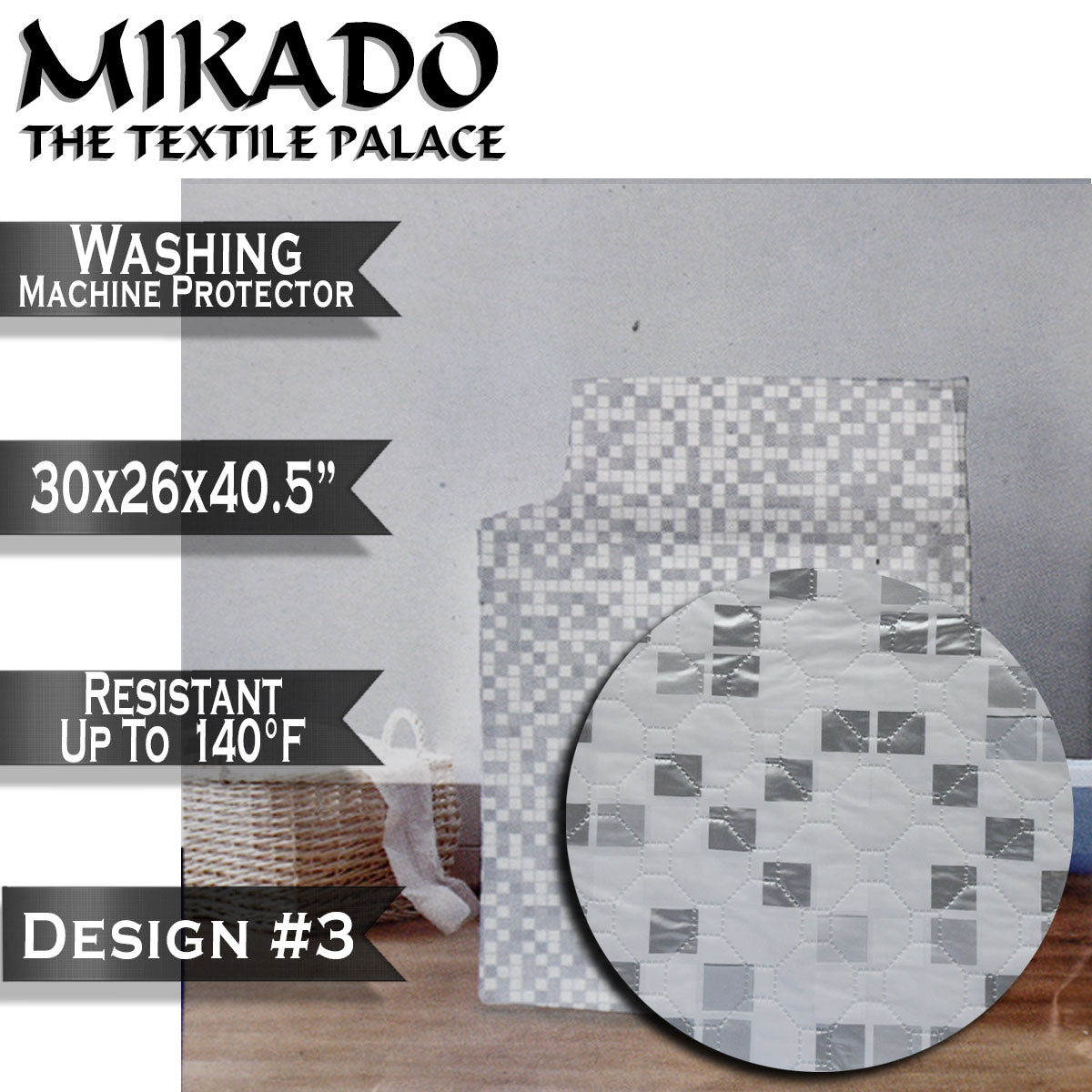 Washing Machine Protector | Forro para lavadora