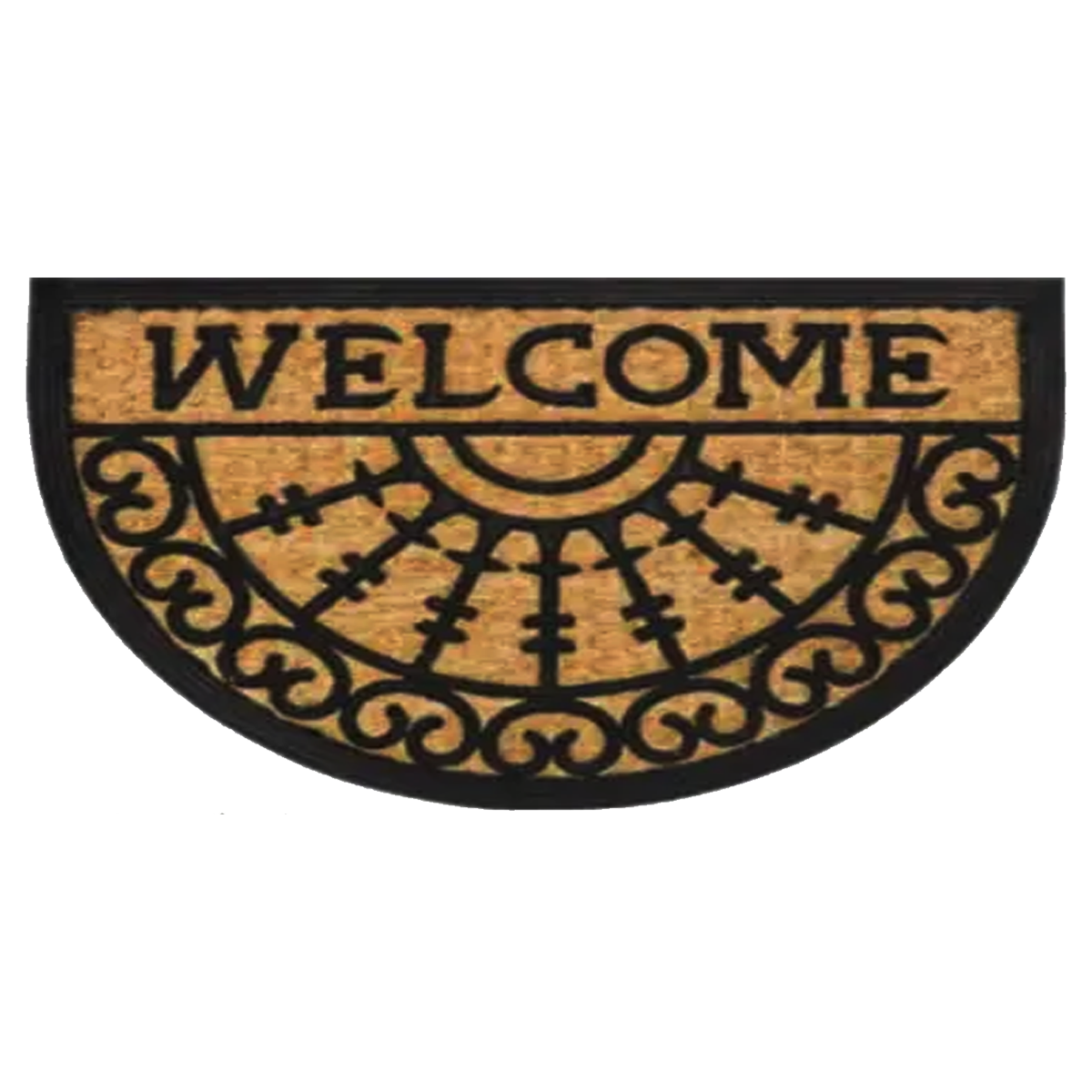 Outdoor Welcome Mat | Semi-Circle