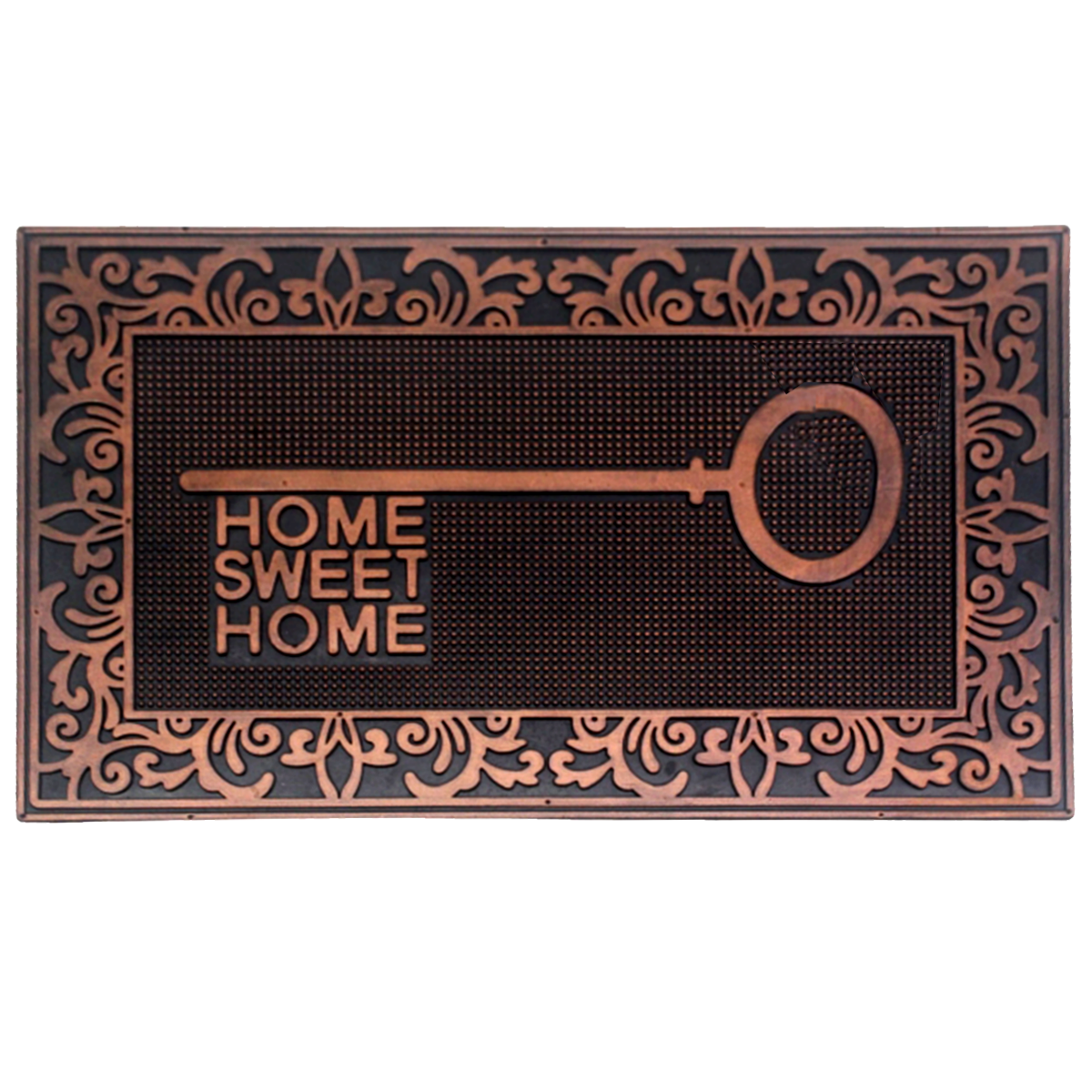 Outdoor Welcome Mat | Metallic Finish | Rubber