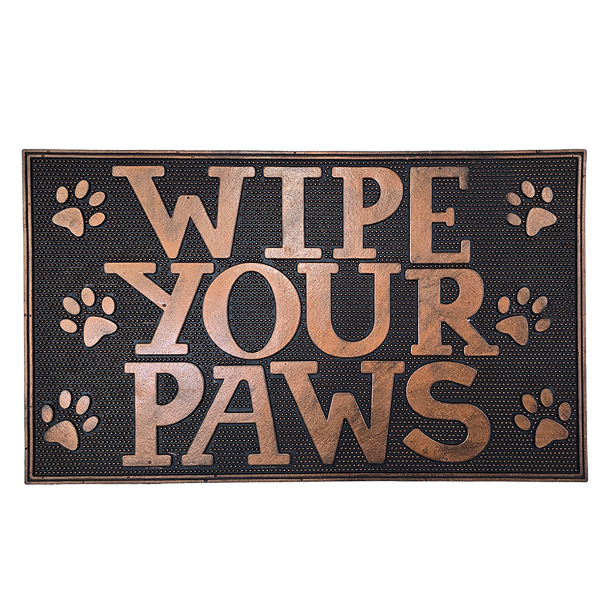 Outdoor Welcome Mat | Metallic Finish | Rubber