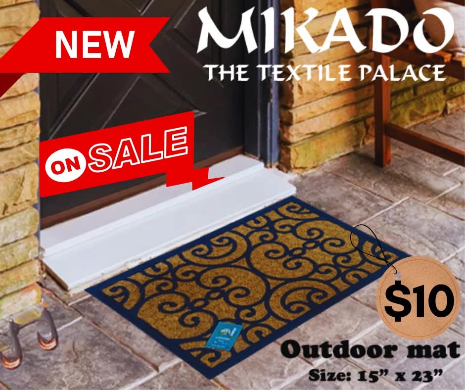 Natural & Rubber Coir Outdoor Mat