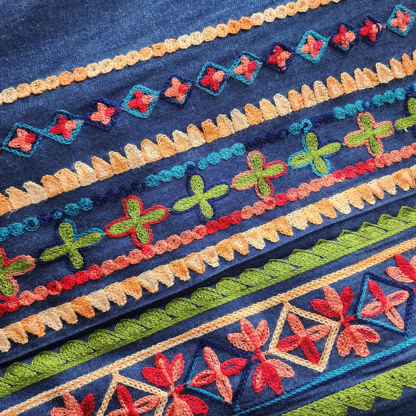 Embroidered Jeans
