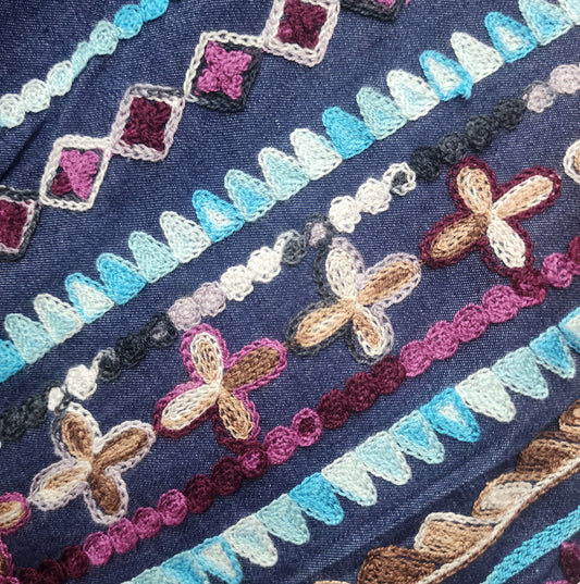 Embroidered Jeans
