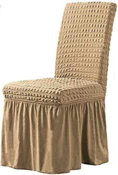 Stretch Chair Cover with Ruffles