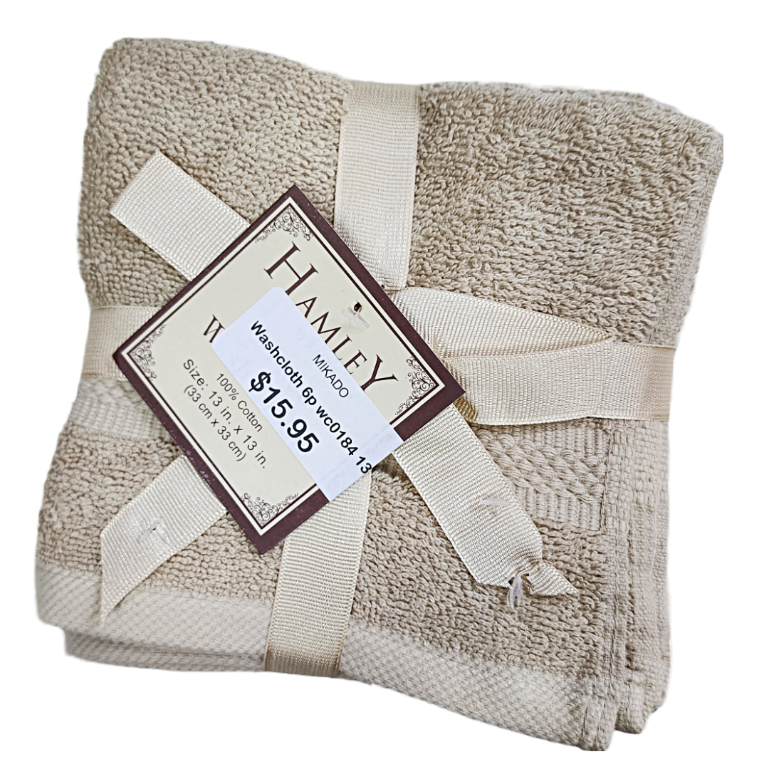 Hamley Washcloth (6 pack)