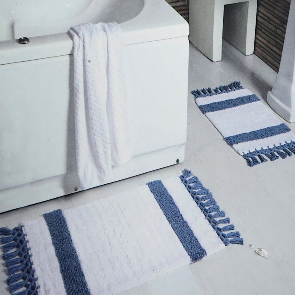 Betty Cotton Bathroom Mat (2 piece set)