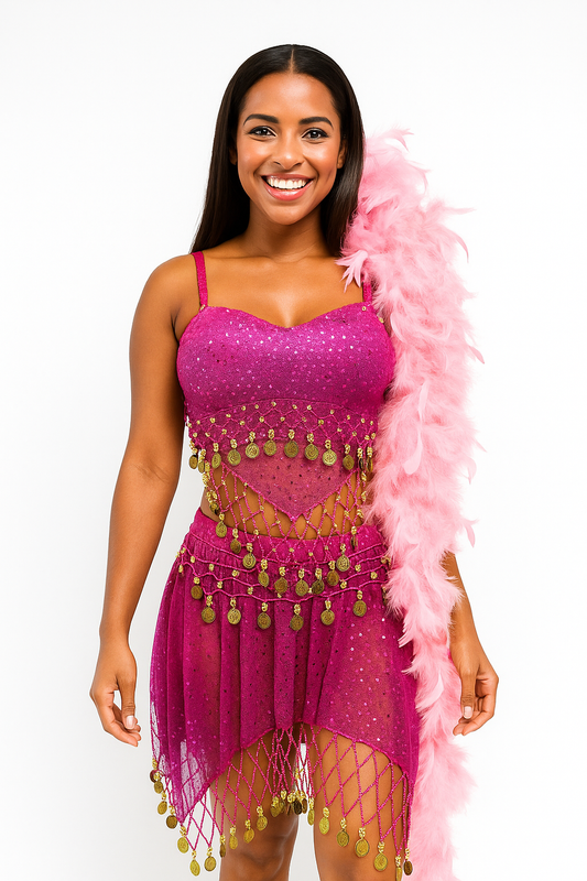 Ready-made Outfit (Carnival/Belly dance Design)