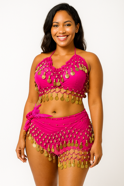 Ready-made Outfit (Carnival/Belly dance Design)