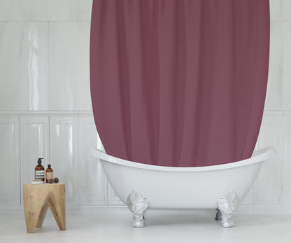 Solid Color Shower Curtain Liners