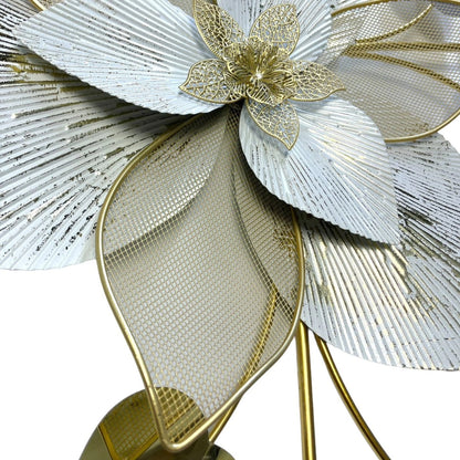 Floral 3D Metal Wall Decor