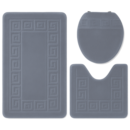Komfort Bathroom Mats | 3 piece set