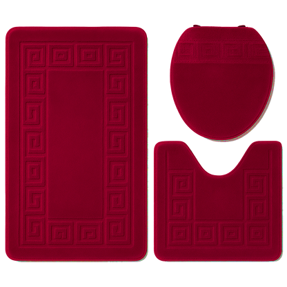 Komfort Bathroom Mats | 3 piece set