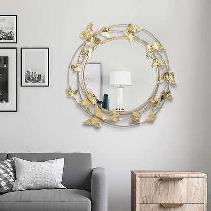 Butterfly Metal Frame | Wall Mirror