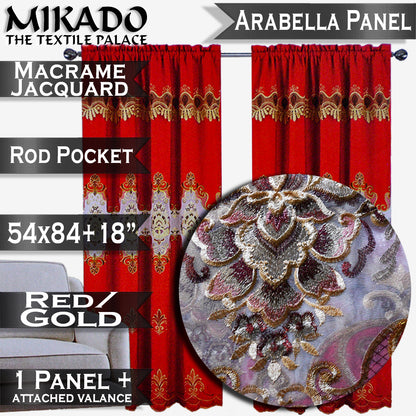 Arabella Jacquard Macrame Panel