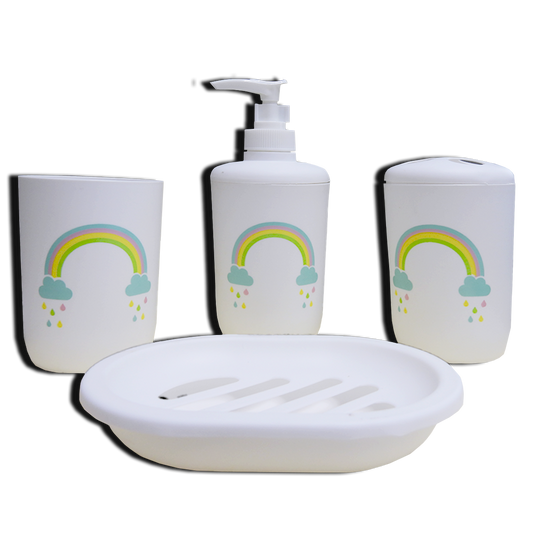 Plastic Bathroom Set