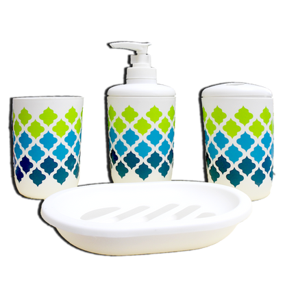 Plastic Bathroom Set
