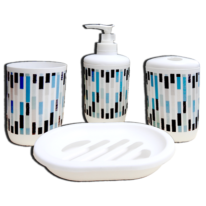 Plastic Bathroom Set