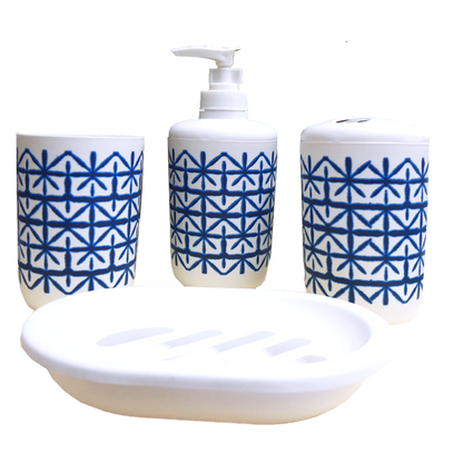 Plastic Bathroom Set