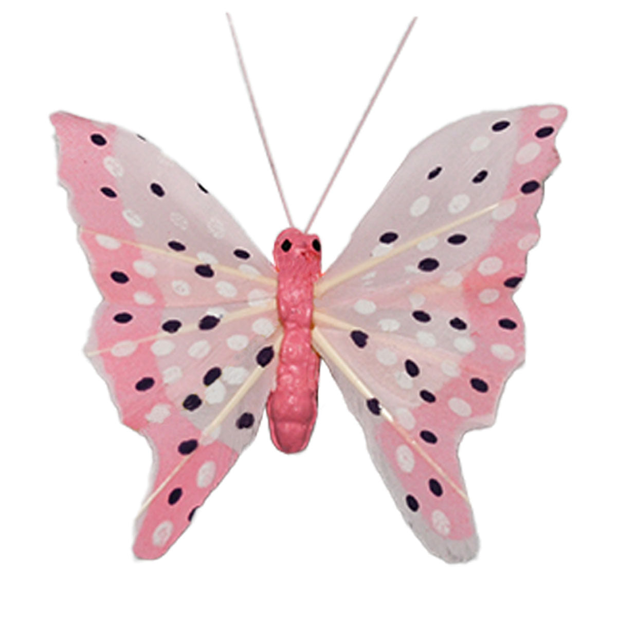 small butterfly pin pink