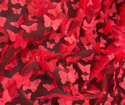 3D Butterfly Tulle