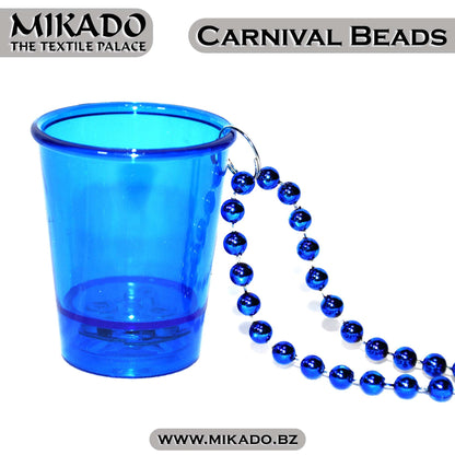 Carnival Beads w/ Shot Glass