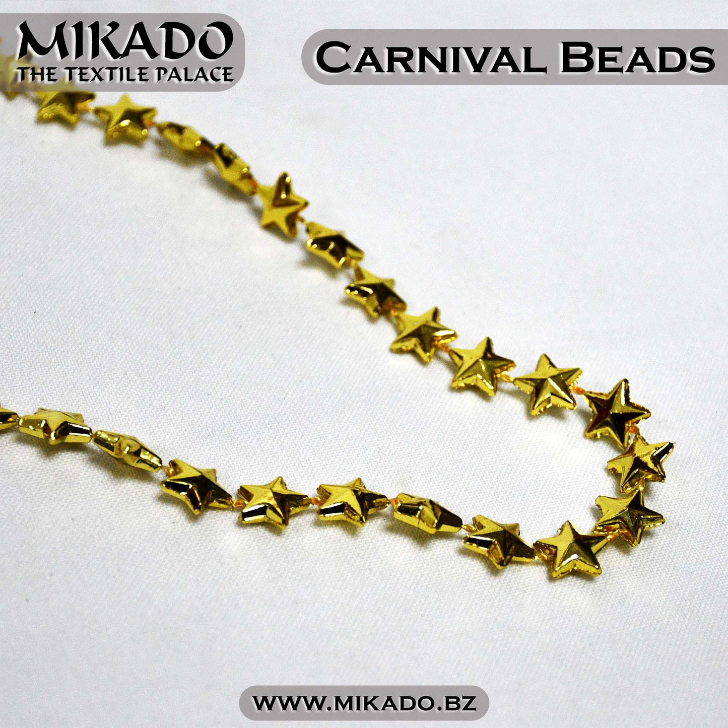 Carnival Bead Necklace - Stars