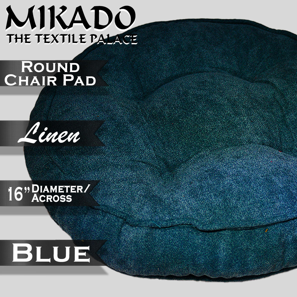 Chair Pad - Linen -Round