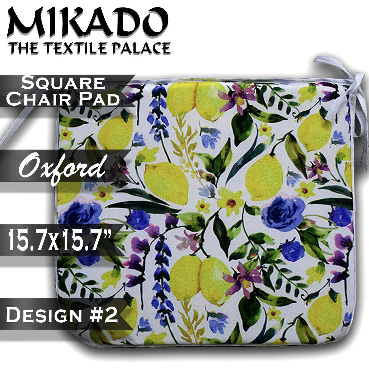 Chair Pad - Oxford -Square