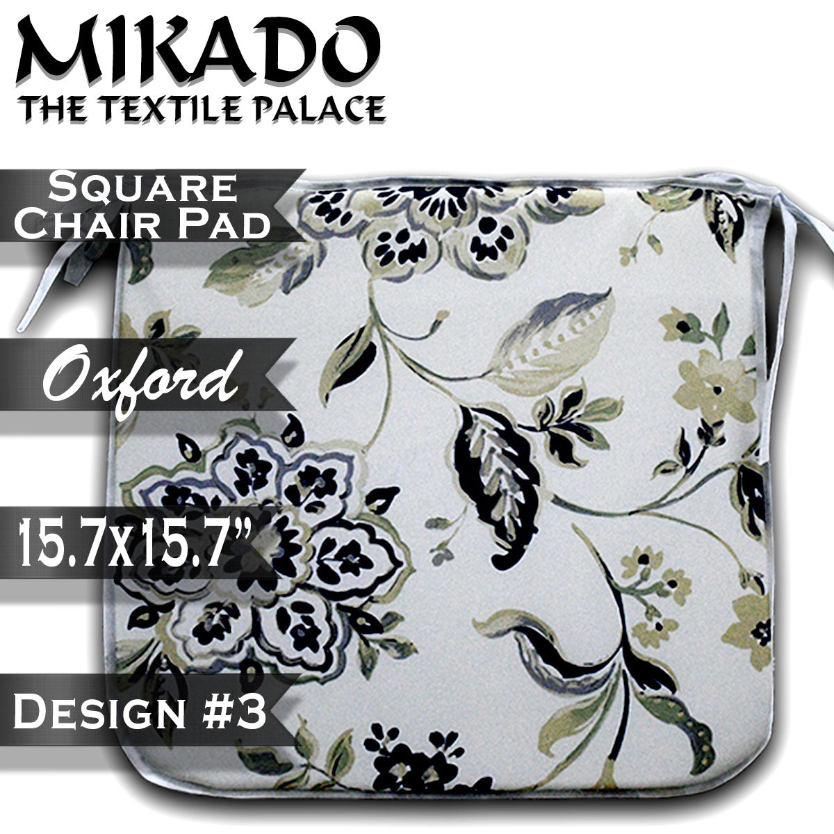 Chair Pad - Oxford -Square