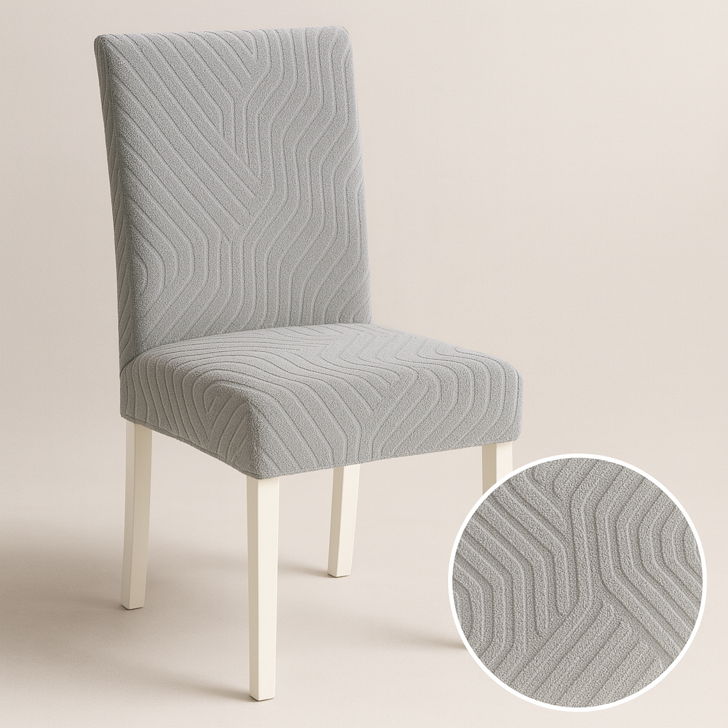 Geometric Stretch Chair Cover