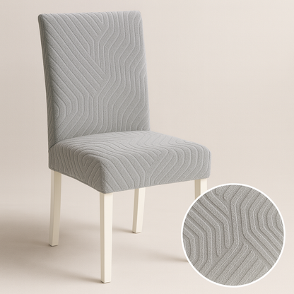 Geometric Stretch Chair Cover