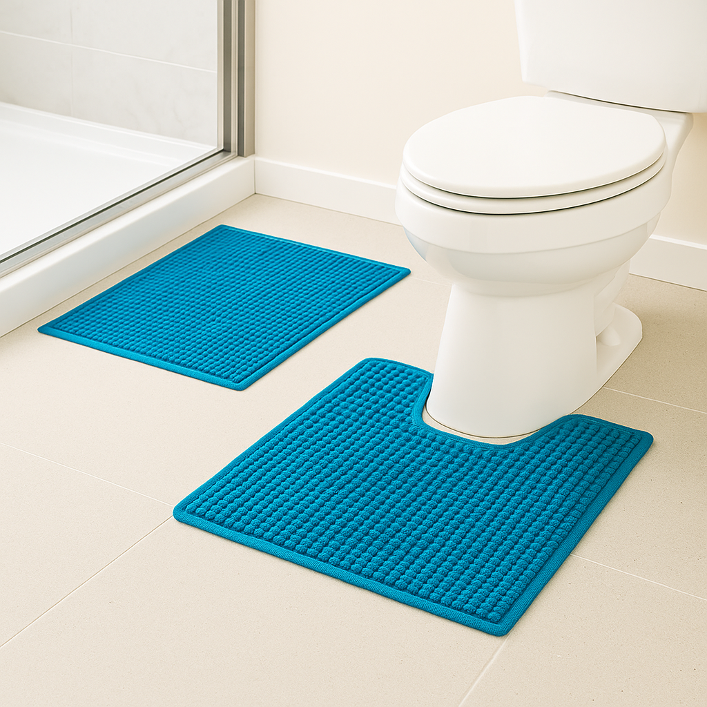 Chenille Bath Mat Set | 2 pieces