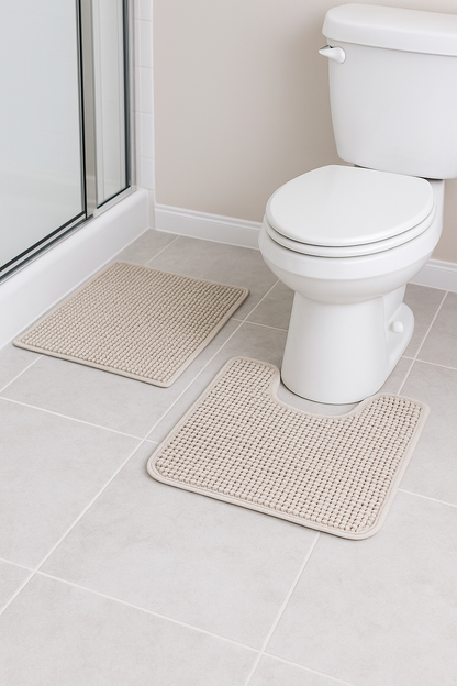 Chenille Bath Mat Set | 2 pieces