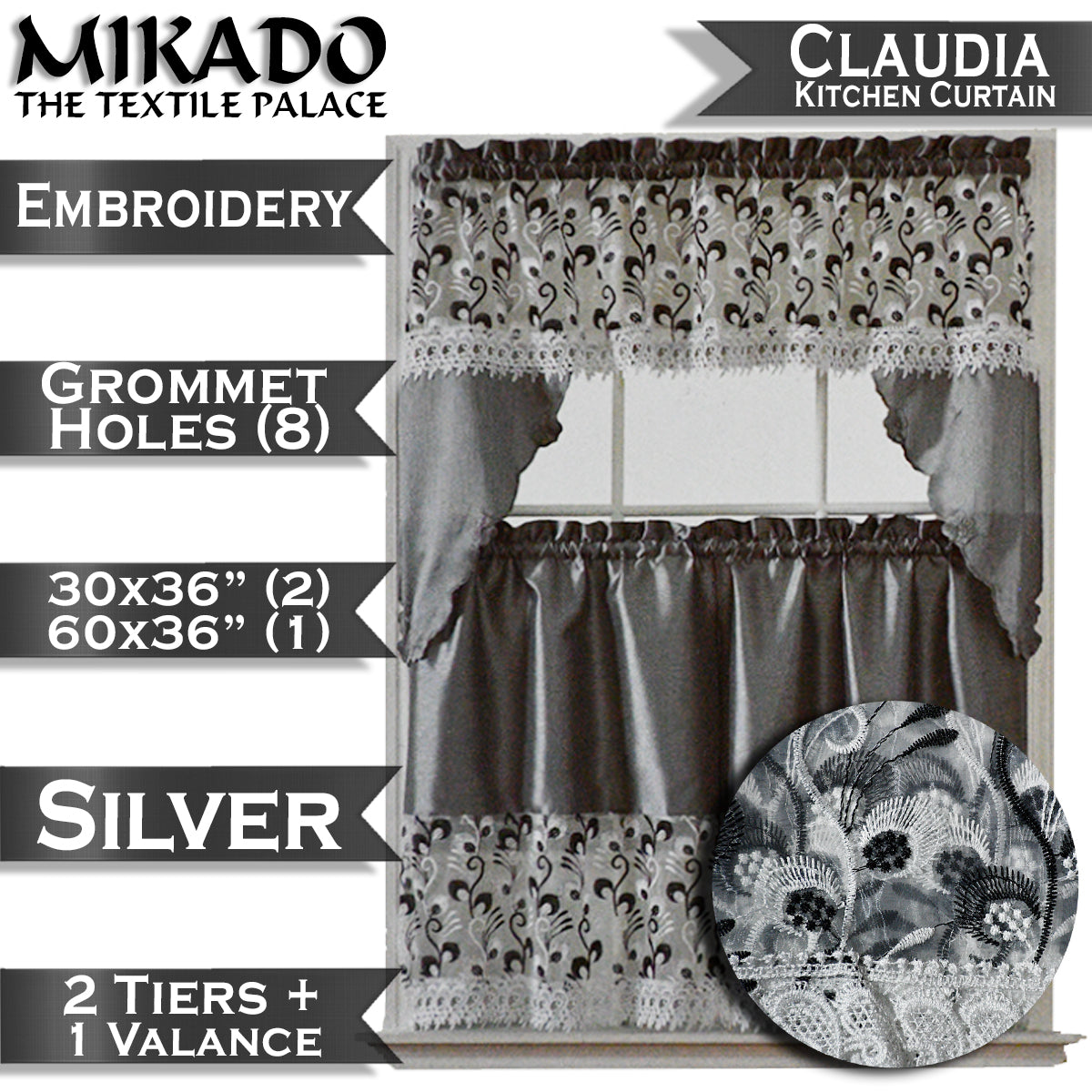 Claudia Kitchen Curtain