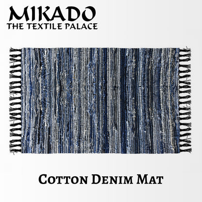 100% Cotton Denim Mat