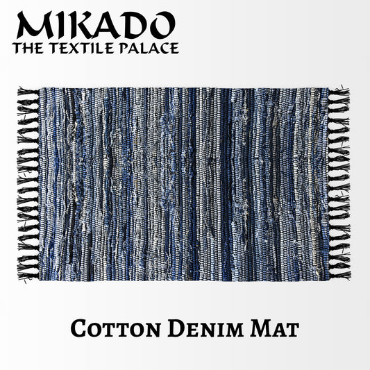 100% Cotton Denim Mat