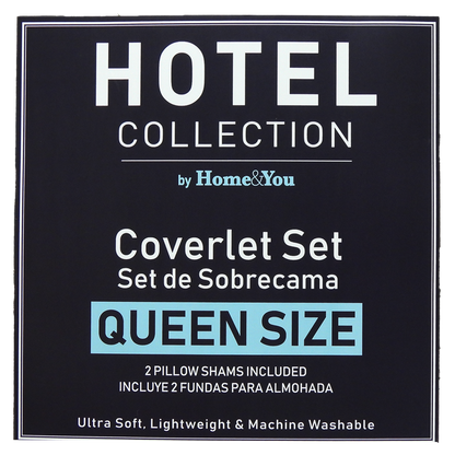 Coverlet Set: Hotel Collection
