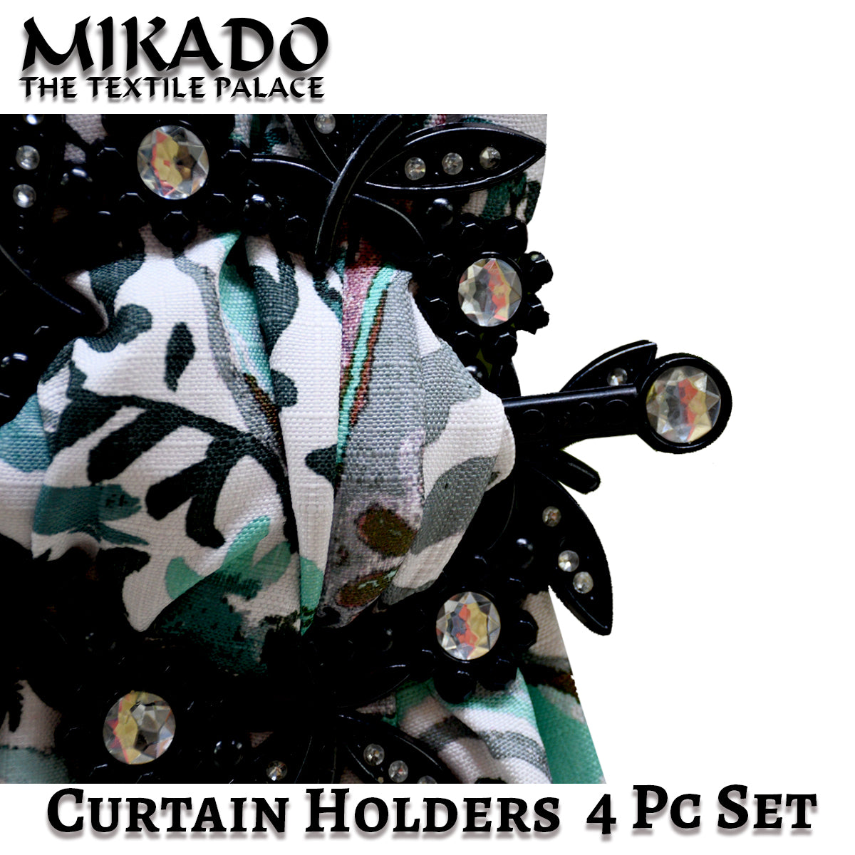 Curtain Holder (4 piece set)