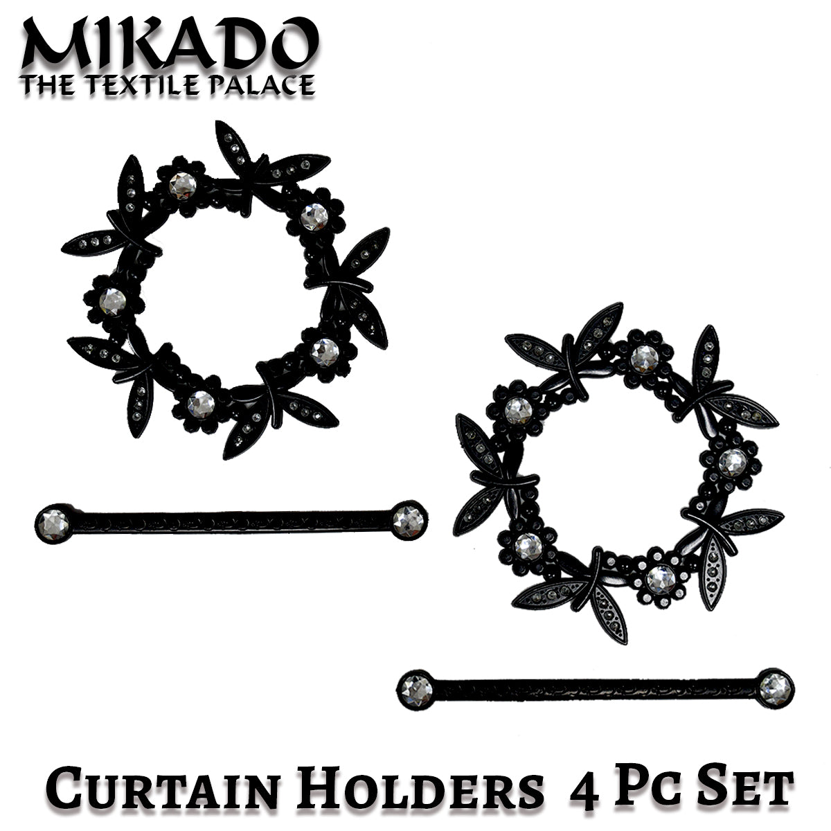 Curtain Holder (4 piece set)