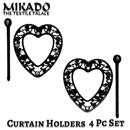 Curtain Holder (4 piece set)