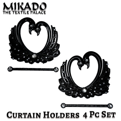 Curtain Holder (4 piece set)