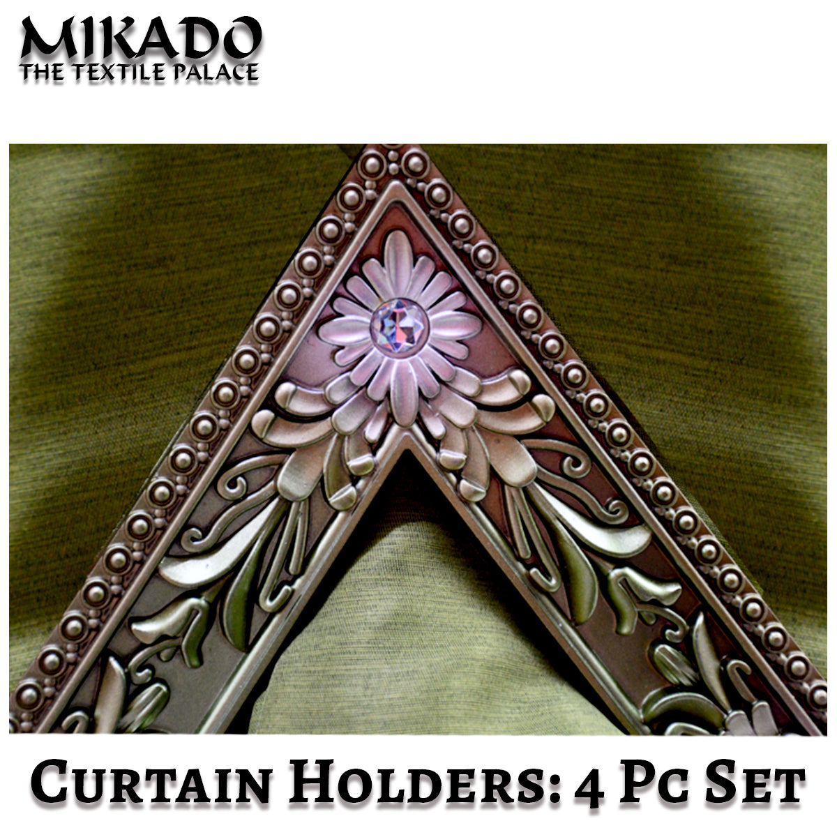 Curtain Holder (4 piece set)